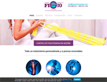 Tablet Screenshot of fisiocentrosesena.com